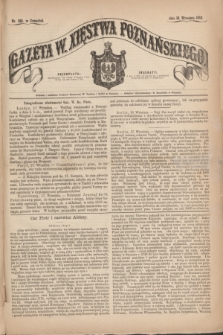 Gazeta W. Xięstwa Poznańskiego. 1862, nr 218 (18 września)