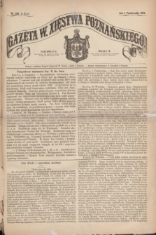 Gazeta W. Xięstwa Poznańskiego. 1862, nr 229 (1 października) + dod.