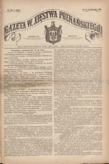 Gazeta W. Xięstwa Poznańskiego. 1862, nr 241 (15 października)