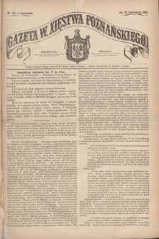 Gazeta W. Xięstwa Poznańskiego. 1862, nr 245 (20 października)