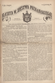 Gazeta W. Xięstwa Poznańskiego. 1862, nr 251 (27 października)