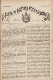 Gazeta W. Xięstwa Poznańskiego. 1862, nr 254 (30 października)