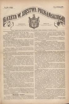 Gazeta W. Xięstwa Poznańskiego. 1862, nr 256 (1 listopada)