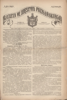 Gazeta W. Xięstwa Poznańskiego. 1862, nr 260 (6 listopada)