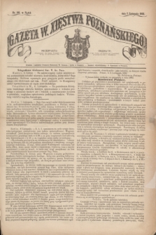 Gazeta W. Xięstwa Poznańskiego. 1862, nr 261 (7 listopada) + dod.