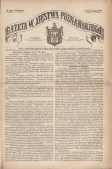 Gazeta W. Xięstwa Poznańskiego. 1862, nr 263 (10 listopada)