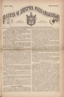 Gazeta W. Xięstwa Poznańskiego. 1862, nr 273 (21 listopada)