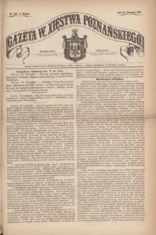 Gazeta W. Xięstwa Poznańskiego. 1862, nr 276 (25 listopada)
