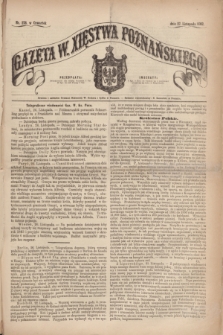 Gazeta W. Xięstwa Poznańskiego. 1862, nr 278 (27 listopada)