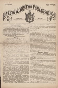 Gazeta W. Xięstwa Poznańskiego. 1863, nr 22 (27 stycznia)