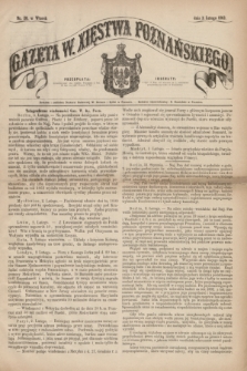 Gazeta W. Xięstwa Poznańskiego. 1863, nr 28 (3 lutego)
