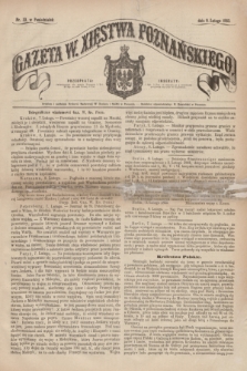 Gazeta W. Xięstwa Poznańskiego. 1863, nr 33 (9 lutego)