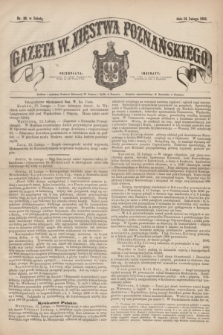 Gazeta W. Xięstwa Poznańskiego. 1863, nr 38 (14 lutego)