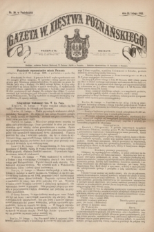 Gazeta W. Xięstwa Poznańskiego. 1863, nr 39 (16 lutego)