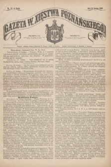 Gazeta W. Xięstwa Poznańskiego. 1863, nr 41 (18 lutego)