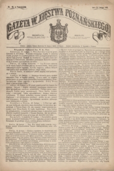 Gazeta W. Xięstwa Poznańskiego. 1863, nr 45 (23 lutego)