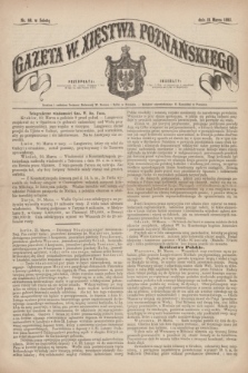 Gazeta W. Xięstwa Poznańskiego. 1863, nr 68 (21 marca)