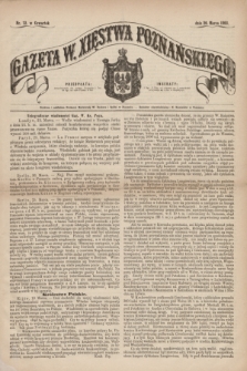 Gazeta W. Xięstwa Poznańskiego. 1863, nr 72 (26 marca)