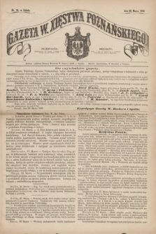Gazeta W. Xięstwa Poznańskiego. 1863, nr 74 (28 marca)