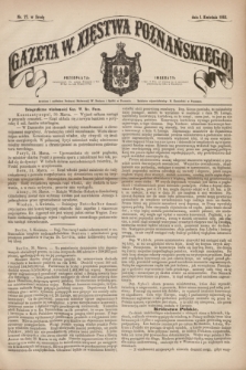 Gazeta W. Xięstwa Poznańskiego. 1863, nr 77 (1 kwietnia)