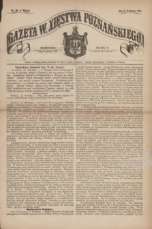 Gazeta W. Xięstwa Poznańskiego. 1863, nr 86 (14 kwietnia)