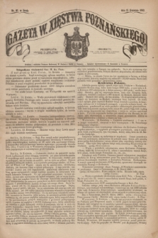 Gazeta W. Xięstwa Poznańskiego. 1863, nr 87 (15 kwietnia) + dod.