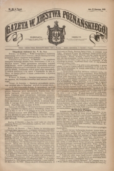 Gazeta W. Xięstwa Poznańskiego. 1863, nr 89 (17 kwietnia) + dod.