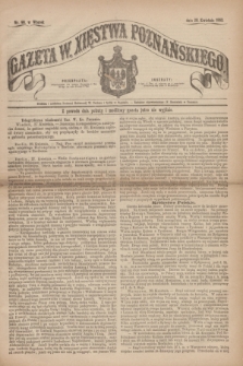 Gazeta W. Xięstwa Poznańskiego. 1863, nr 98 (28 kwietnia) + dod.