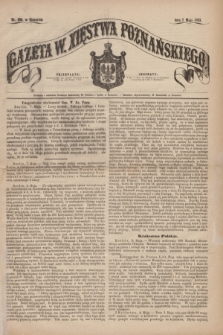 Gazeta W. Xięstwa Poznańskiego. 1863, nr 105 (7 maja)