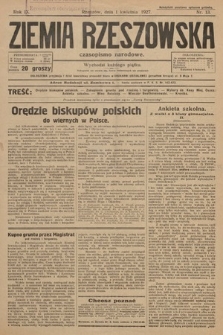 Ziemia Rzeszowska : czasopismo narodowe. 1927, nr 13