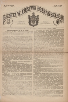 Gazeta W. Xięstwa Poznańskiego. 1863, nr 121 (28 maja)