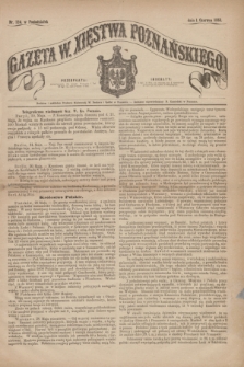 Gazeta W. Xięstwa Poznańskiego. 1863, nr 124 (1 czerwca)