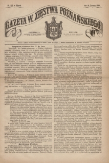 Gazeta W. Xięstwa Poznańskiego. 1863, nr 137 (16 czerwca)