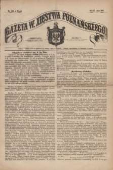 Gazeta W. Xięstwa Poznańskiego. 1863, nr 164 (17 lipca)