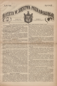 Gazeta W. Xięstwa Poznańskiego. 1863, nr 176 (31 lipca)