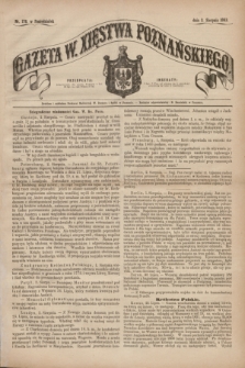 Gazeta W. Xięstwa Poznańskiego. 1863, nr 178 (3 sierpnia)