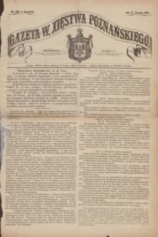 Gazeta W. Xięstwa Poznańskiego. 1863, nr 199 (27 sierpnia)