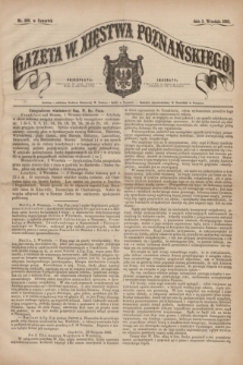 Gazeta W. Xięstwa Poznańskiego. 1863, nr 205 (3 września)