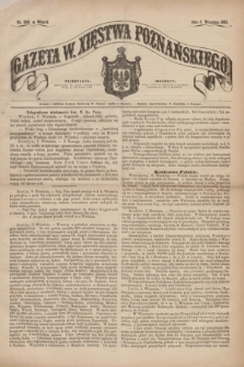 Gazeta W. Xięstwa Poznańskiego. 1863, nr 209 (8 września)