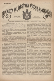 Gazeta W. Xięstwa Poznańskiego. 1863, nr 218 (18 września)
