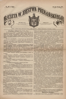 Gazeta W. Xięstwa Poznańskiego. 1863, nr 225 (26 września)