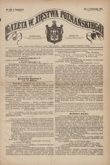 Gazeta W. Xięstwa Poznańskiego. 1863, nr 232 (5 października)