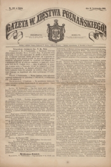 Gazeta W. Xięstwa Poznańskiego. 1863, nr 237 (10 października) + dod.