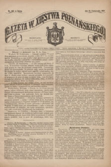 Gazeta W. Xięstwa Poznańskiego. 1863, nr 249 (24 października)