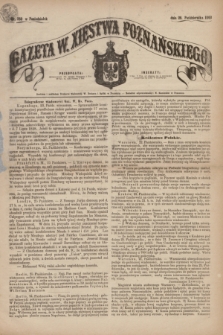 Gazeta W. Xięstwa Poznańskiego. 1863, nr 250 (26 października)