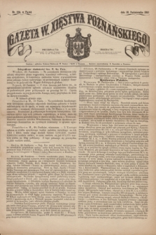 Gazeta W. Xięstwa Poznańskiego. 1863, nr 254 (30 października)