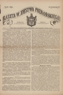 Gazeta W. Xięstwa Poznańskiego. 1863, nr 255 (31 października)