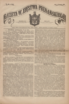 Gazeta W. Xięstwa Poznańskiego. 1863, nr 258 (4 listopada)