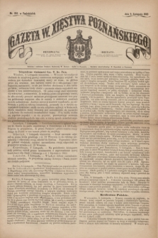 Gazeta W. Xięstwa Poznańskiego. 1863, nr 262 (9 listopada)