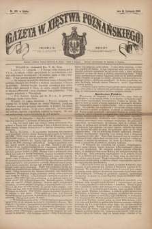 Gazeta W. Xięstwa Poznańskiego. 1863, nr 267 (14 listopada)